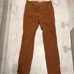 Madewell corduroy pants